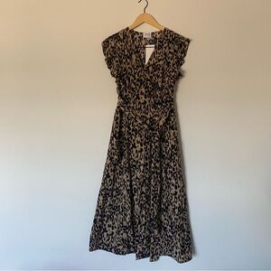 Sienna Sky Animal Print Midi Dress